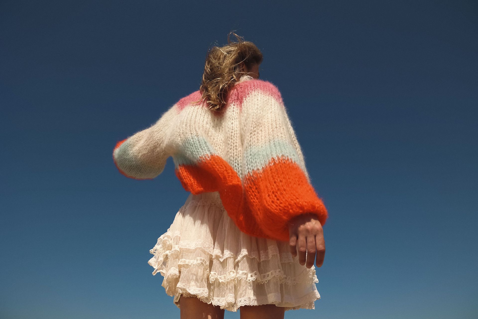 Juliette Mohair handknit sweater