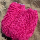 Camelia Cardigan - Fluo pink w sleeve detail - Size S/M